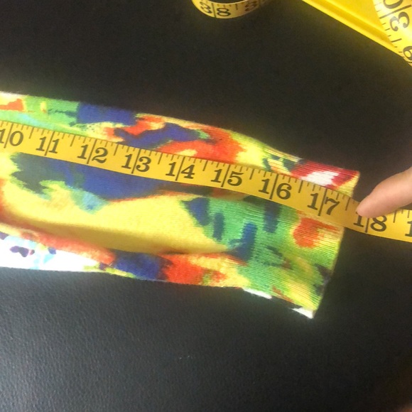 Button down sweater multi color design match with jeans or dressy pants - Picture 6 of 7